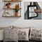 16PCS Inspirational Word Stencils Set – Reusable Quote & Motivational Phrase Templates for Painting on Wood, Wall, Canvas, Fabric, Paper & DIY Home Sign Decor (7.87×7.87 Inch)